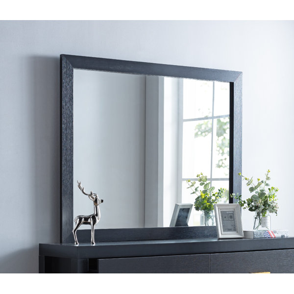 Latitude Run® Azayah Modern & Contemporary Beveled Magnifying Full